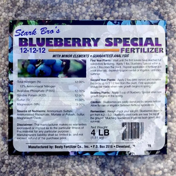 Stark® Blueberry Special Fertilizer 2 Stark® Blueberry Special Fertilizer - Image 2