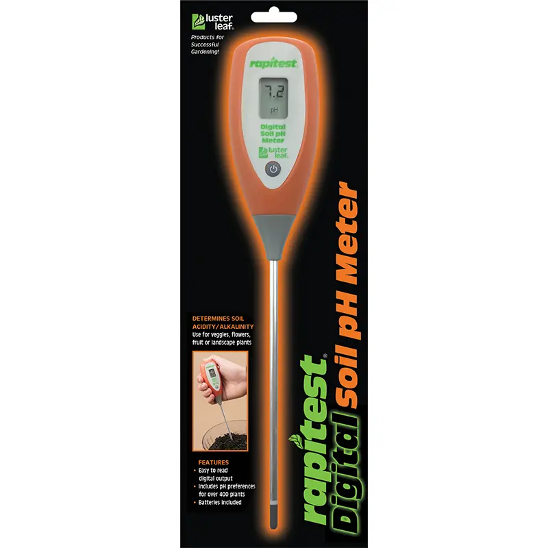 Luster Leaf® Rapitest® Digital Soil PH Meter 1 Luster Leaf® Rapitest® Digital Soil PH Meter